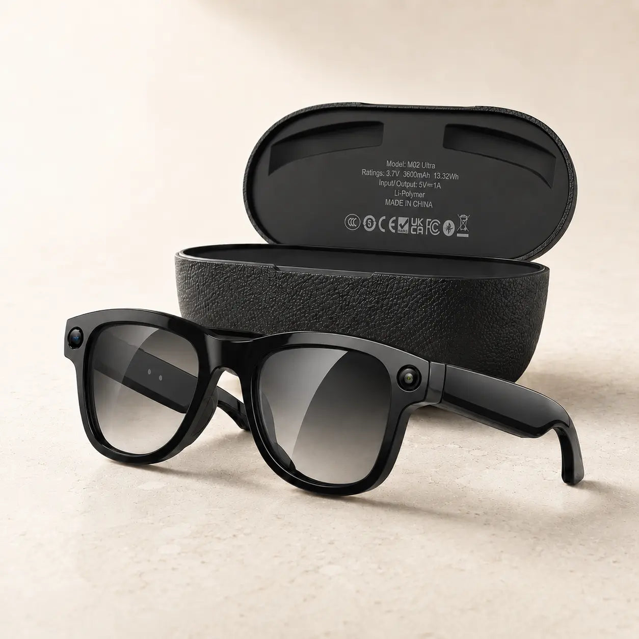 AI Smart Glasses 4K Camera for Creators