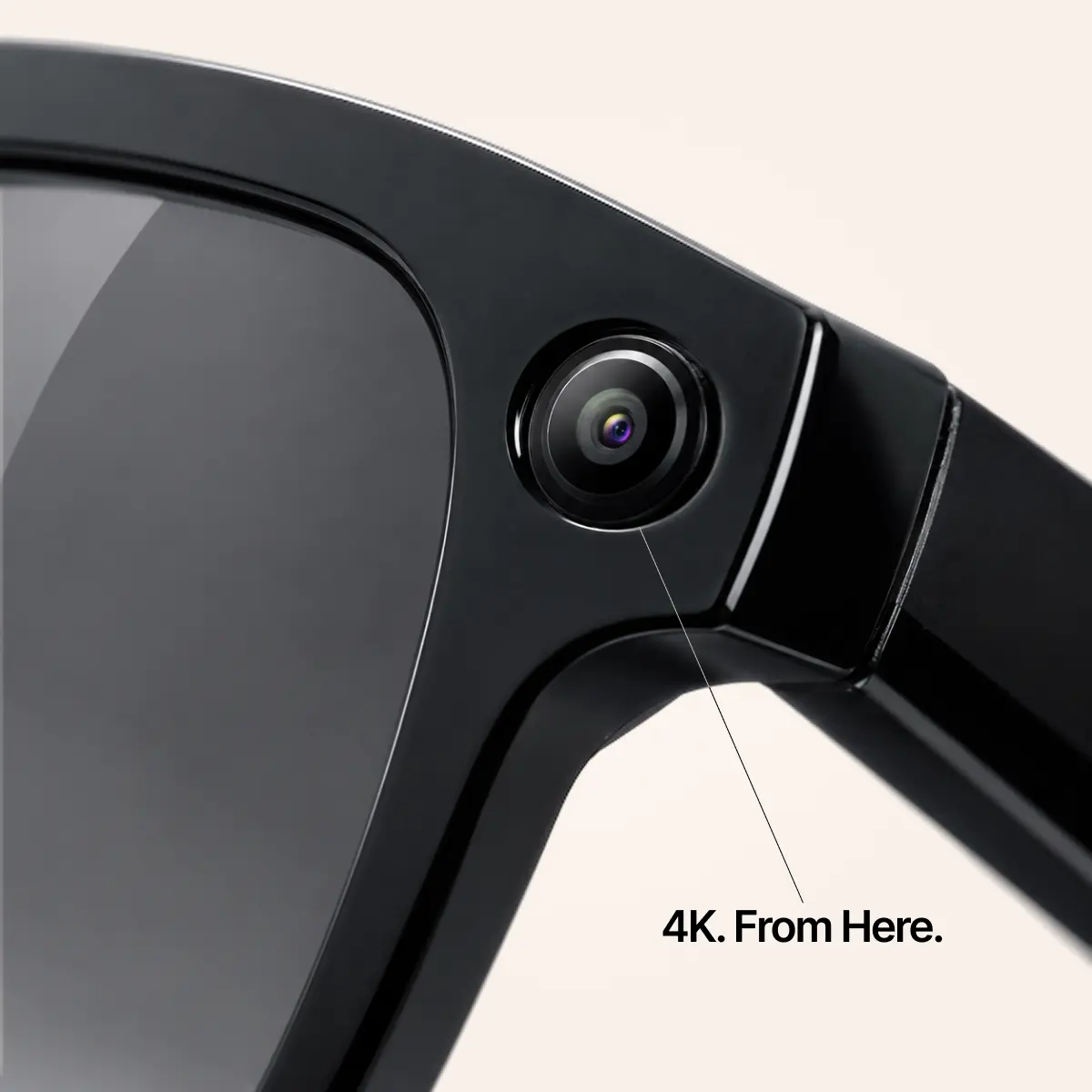 AI Smart Glasses 4K Camera for Creators