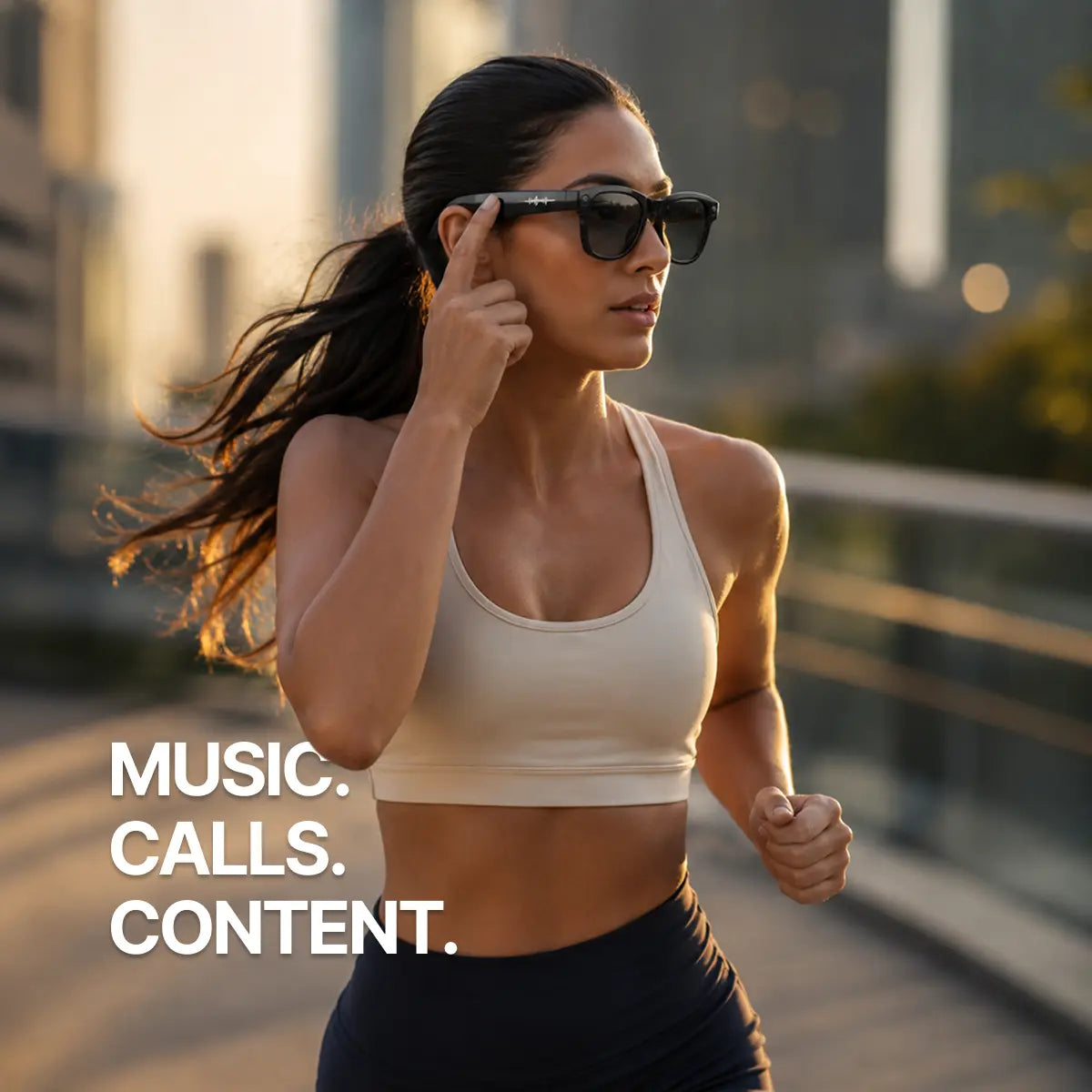 AI Smart Glasses 4K Camera for Creators