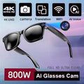 Smart AI Glasses 4K Camera UHD