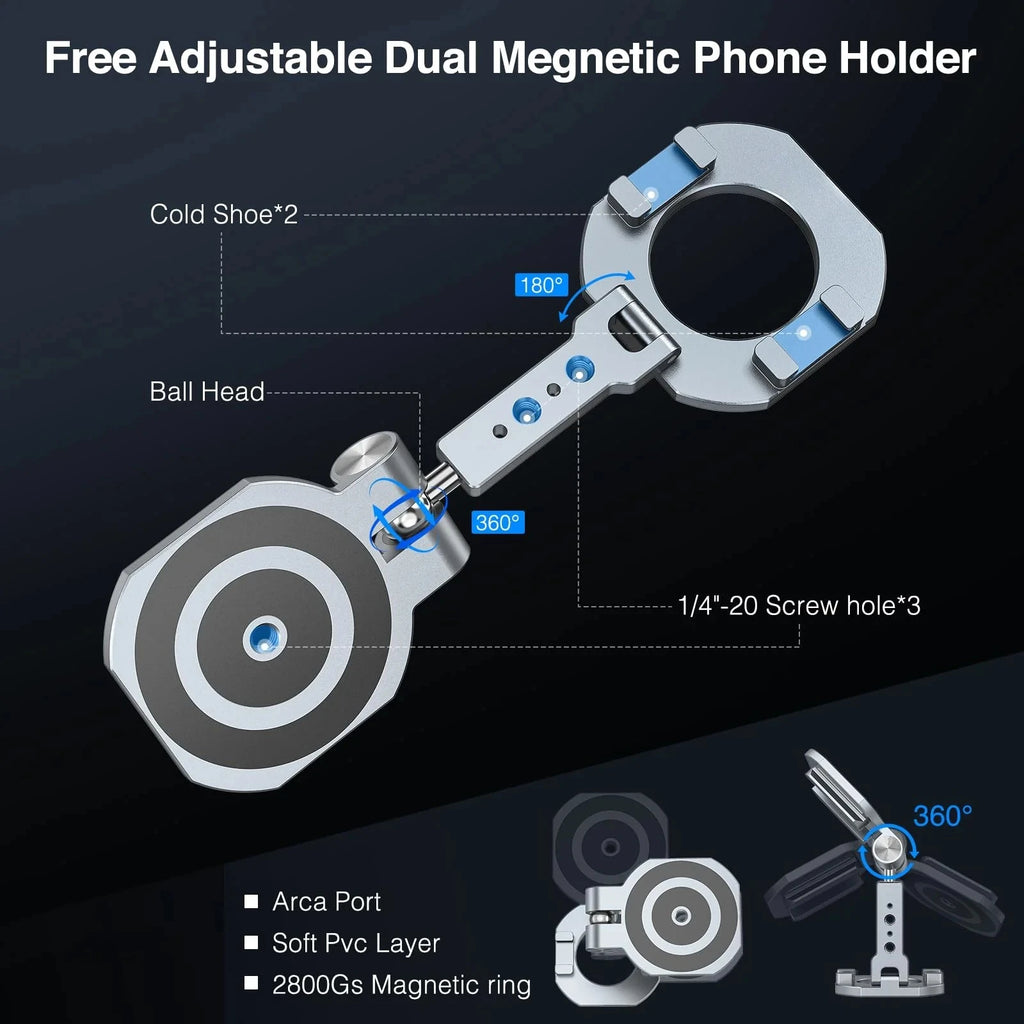 Magnetic Gym Phone Mount