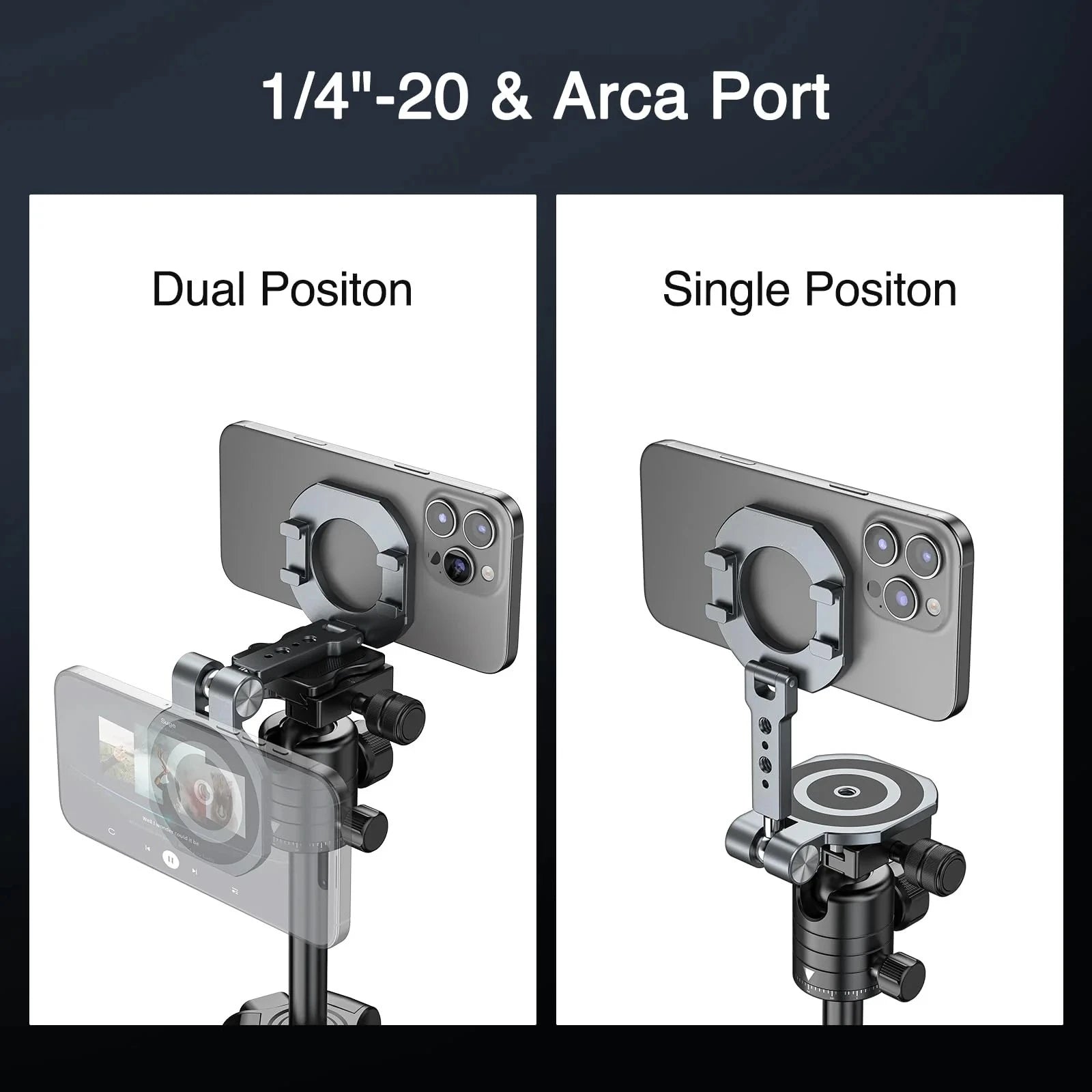 Magnetic Gym Phone Mount